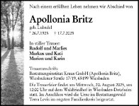 eine Anzeige