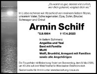 eine Anzeige