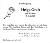 eine Anzeige