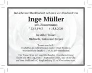 eine Anzeige